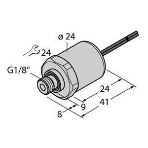 德国TURCK图尔克压力传感器PT1VR-1013-U1-WM0.5