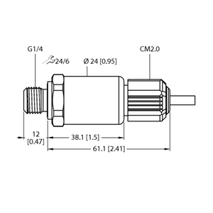 德国TURCK图尔克压力传感器PT60R-2004-I2-CM2.0/O