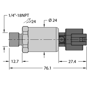 德国TURCK图尔克压力传感器PT600R-2103-I2-DT043P