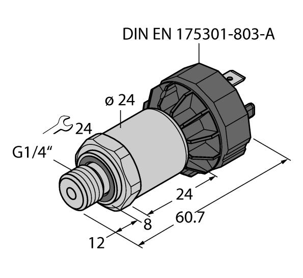 德国TURCK图尔克压力传感器PT16R-1004-U1-DA91