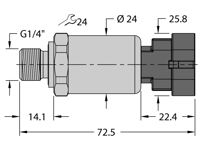 德国TURCK图尔克压力传感器PT10R-1104-I2-DT043P