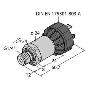 德国TURCK图尔克压力传感器PT25R-1004-U1-DA91/X