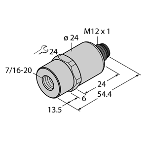 德国TURCK图尔克压力传感器PT16R-1018-U6-H1143
