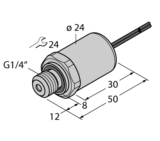 德国TURCK图尔克压力传感器PT600R-2004-I2-WM0.5