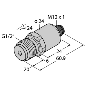 德国TURCK图尔克压力传感器PT1A-1043-I2-H1141