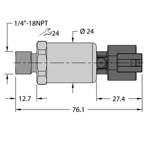 德国TURCK图尔克压力传感器PT5000PSIG-2103-I2-DT043P