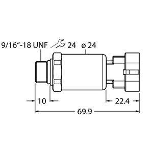 德国TURCK图尔克压力传感器PT600R-2121-I2-AMPS1.5