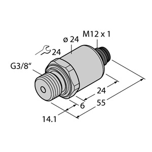 德国TURCK图尔克压力传感器PT16R-1049-I2-H1141/X