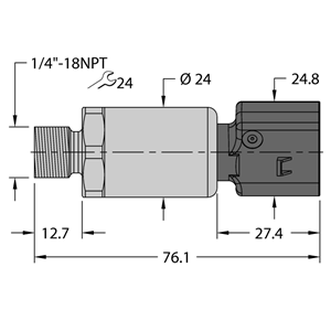 德国TURCK图尔克压力传感器PT600R-2119-I2-KO28A2