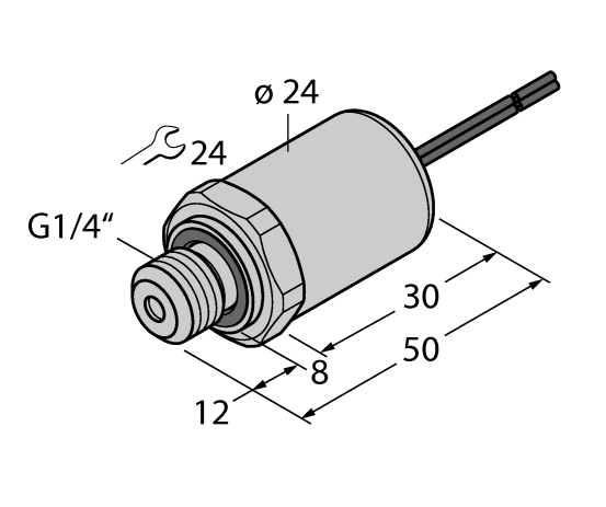德国TURCK图尔克压力传感器PT600R-2049-I2-WM0.5