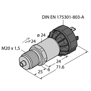 德国TURCK图尔克压力传感器PT16R-1020-I2-DA91
