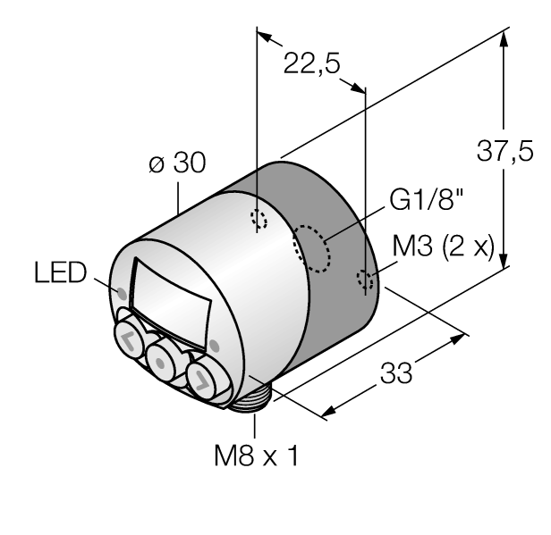 德国TURCK图尔克压力传感器PK10V-N14AL-2UP8X-V1141