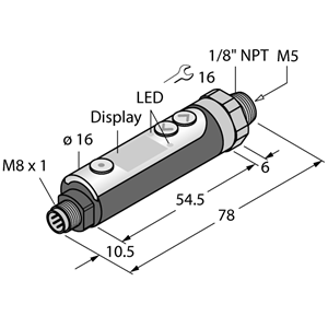德国TURCK图尔克压力传感器PK01V-P13-2UP8X-V1141