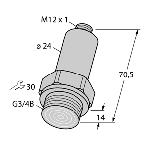 德国TURCK图尔克压力传感器PT040R-26-LI3-H1140