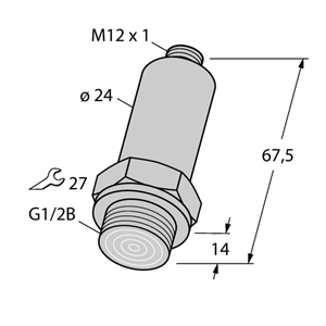 德国TURCK图尔克压力传感器PT060R-29-LI3-H1140