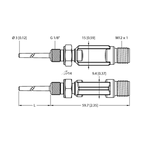 德国TURCK图尔克温度传感器TTM-103A-G1/8-LIUPN-H1140-L024