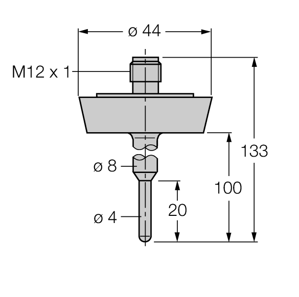 德国TURCK图尔克温度传感器TP-504A-DN25K-H1141-L100