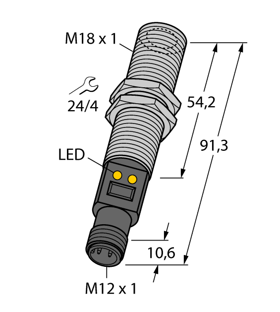 德国TURCK图尔克温度传感器M18TIP8Q