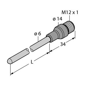 德国TURCK图尔克温度传感器TP-206KK1-CF-H1141-L200