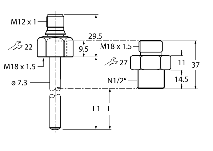 德国TURCK图尔克流量传感器FP100-300L-04-NA-H1141