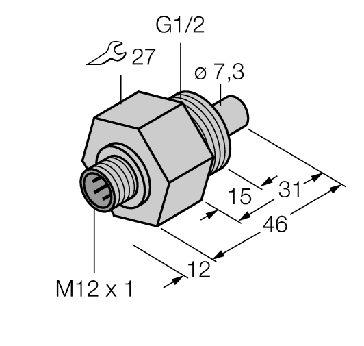 德国TURCK图尔克流量传感器FCS-G1/2HC22-NA-H1141