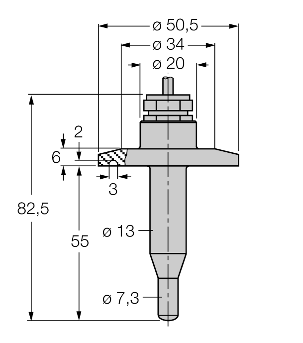德国TURCK图尔克流量传感器FCS-50A4-NA/D014
