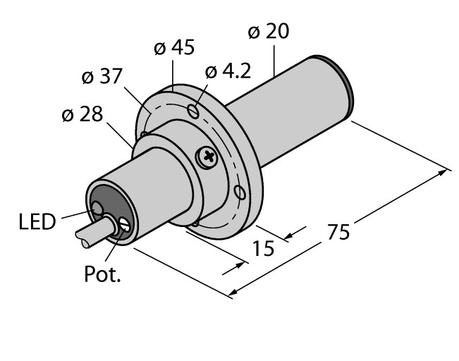 德国TURCK图尔克流量传感器FCS-K20-AP8X