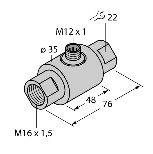 德国TURCK图尔克流量传感器FCI-D03A4-NA-H1141/M12