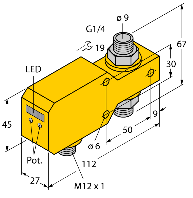 德国TURCK图尔克流量传感器FCI-D10A4P-AP8X-H1141/A