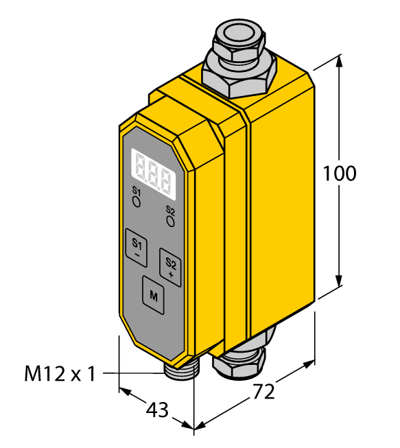 德国TURCK图尔克流量传感器FTCI-1/2D10A4P-4UP8X-H1160