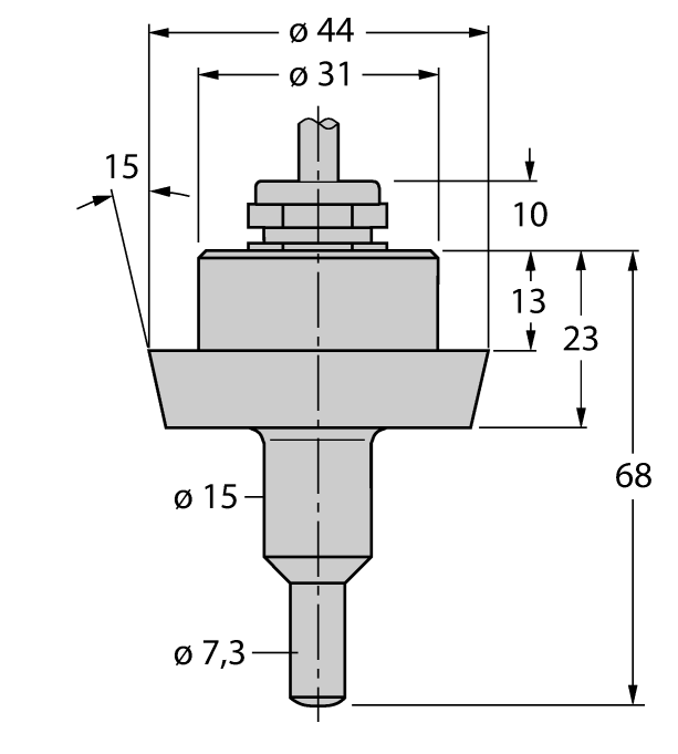 德国TURCK图尔克流量传感器FCS-DN25A4-NA/D100