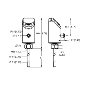 德国TURCK图尔克流量传感器FS101-300L-00-2UPN8-H1141