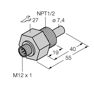 德国TURCK图尔克流量传感器FCS-N1/2A4-NA-H1141