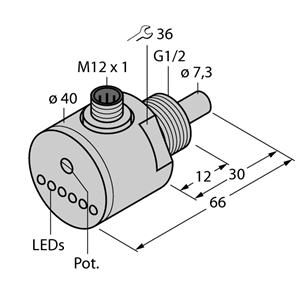 德国TURCK图尔克流量传感器FCS-G1/2DY-AP8X-H1141