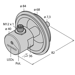 德国TURCK图尔克流量传感器FCS-68A4-AP8X-H1141/D003