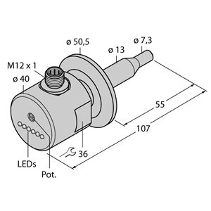 德国TURCK图尔克流量传感器FCS-50A4-AP8X-H1141/D014