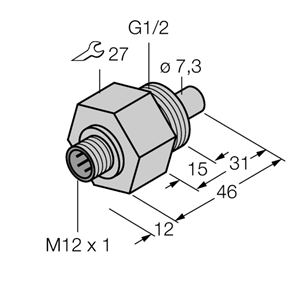德国TURCK图尔克流量传感器FCS-G1/2HC22-NA-H1141