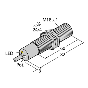 德国TURCK图尔克流量传感器FCS-M18-LIX