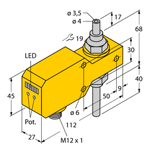 德国TURCK图尔克流量传感器FCI-TCD04A4P-ARX-H1140