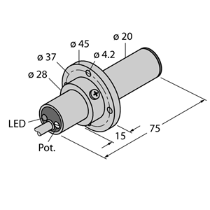 德国TURCK图尔克流量传感器FCS-K20-AP8X