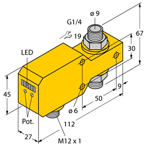 德国TURCK图尔克流量传感器FCI-D10A4P-ARX-H1140