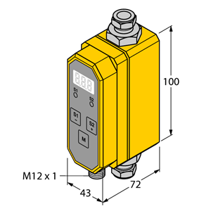德国TURCK图尔克流量传感器FTCI-1/2D10A4P-4UP8X-H1160