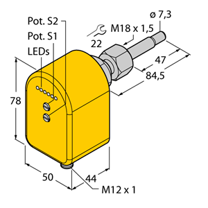 德国TURCK图尔克流量传感器FTCST-A4P-2ARX/115VAC