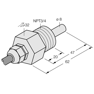 德国TURCK图尔克流量传感器FCS-N3/4T-NA