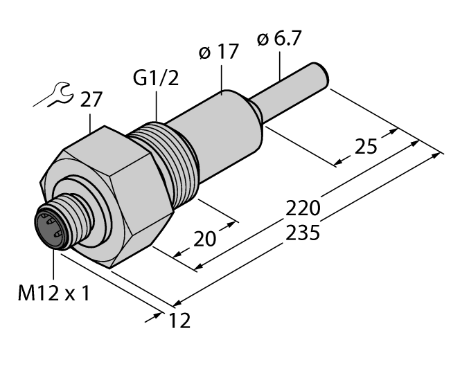 德国TURCK图尔克流量传感器FCS-G1/2A4-NAEX-H1141/AL220