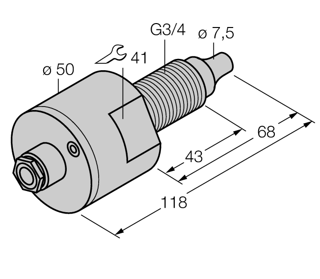 德国TURCK图尔克流量传感器FCS-GL3/4A4-NAEX0/D024