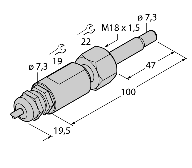 德国TURCK图尔克流量传感器FCST-A4-NA/D100