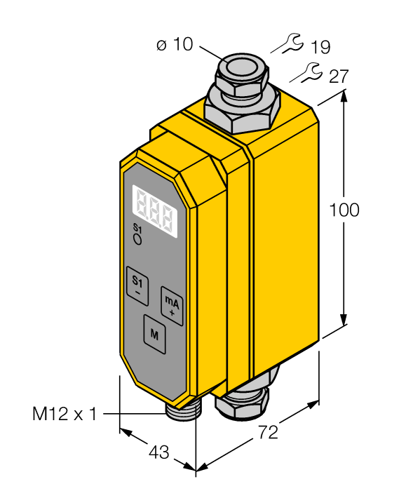 德国TURCK图尔克流量传感器FTCI-10D10A4P-LI-UP8X-H1141