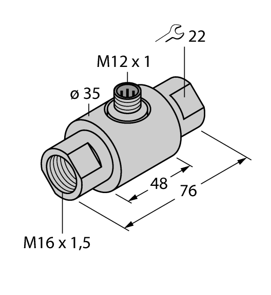 德国TURCK图尔克流量传感器FCI-D03A4-NA-H1141/M16