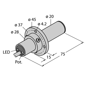 德国TURCK图尔克流量传感器FCS-K20-LIX